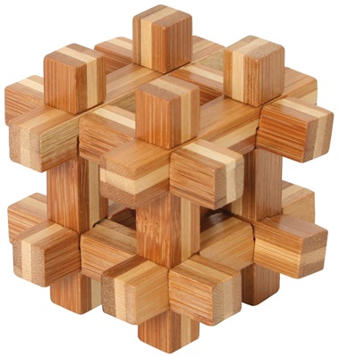 Den fängslade boll - Bamboo IQ pussel