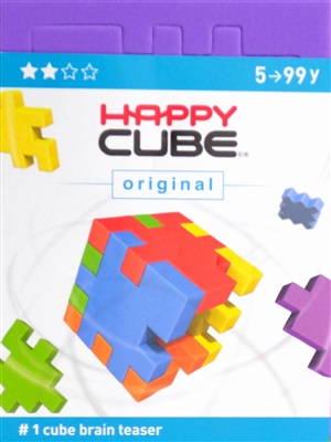 Lila Happy Cube - Bryssel