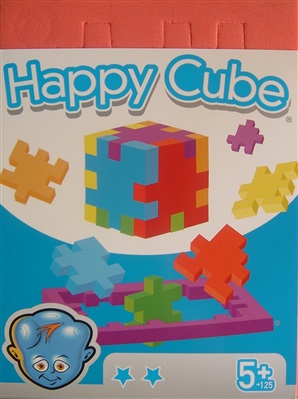 Röd Happy Cube - Paris