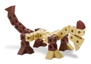 Bygg en lång hals dinosaurie