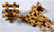 Den fängslade boll - Bamboo IQ pussel