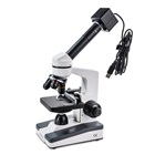 Digital Microscope med mekanisk bord, LED, batteri och laddare