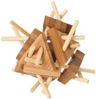 Triangulerade / trianglar - Bambu IQ-pussel