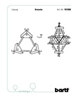Triangulerade / trianglar - Bambu IQ-pussel