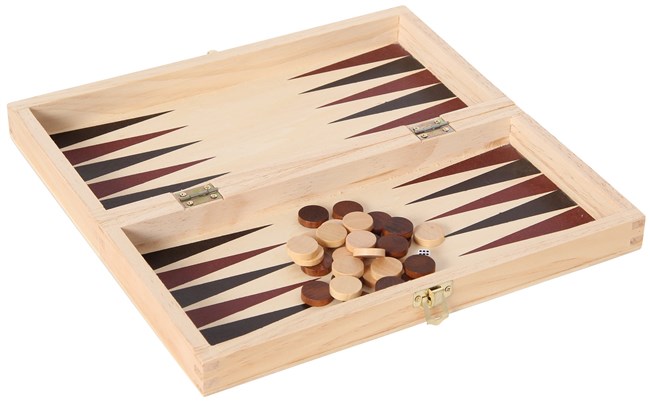 3 spel i ett - Schack - Checkers/Dam - Backgammon 3 spel i ett - Schack - Checkers/Dam - Backgammon