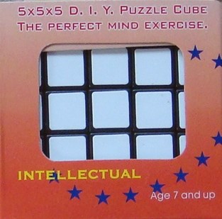 5x5x5 Professor kub eller Magic kub 5x5x5 Professor kub eller Magic kub