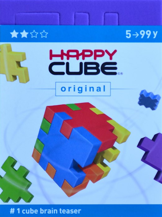 Blå Happy Cube - Milan