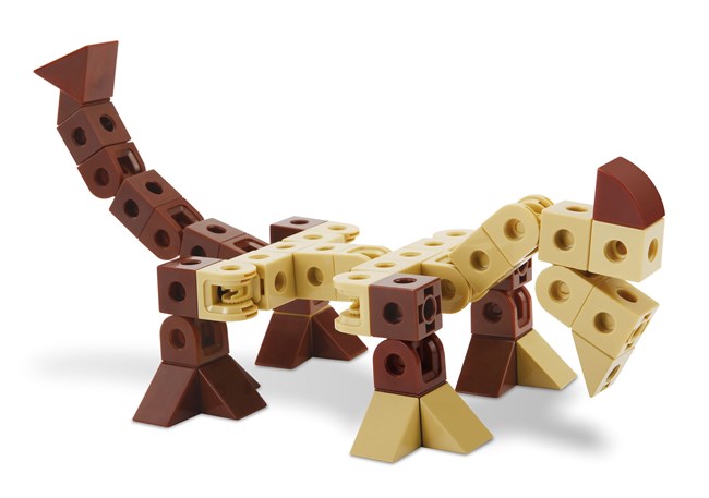 Bygg en lång hals dinosaurie Bygg en lång hals dinosaurie