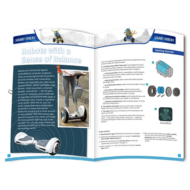 GI-7433 - Hoverbot-robotar: programmerbara balans robot GI-7433 - Hoverbot-robotar: programmerbara balans robot