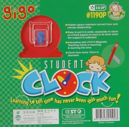 Klocka för att lära sig klockan Klocka för att lära sig klockan
