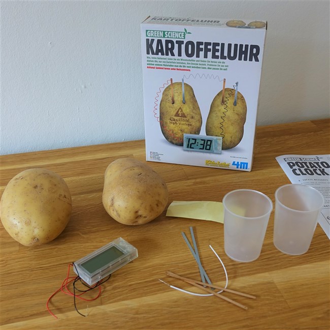 Potatis klocka Potatis klocka
