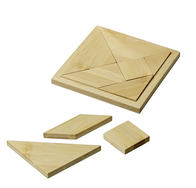 Tangram - tillverkad av bambu Tangram - tillverkad av bambu