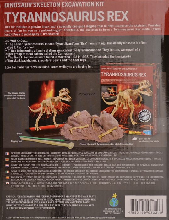 Tyrannosaurus Rex skelett Tyrannosaurus Rex skelett