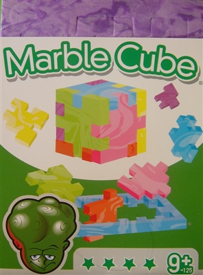Lila Marble Cube - Albert Einstein