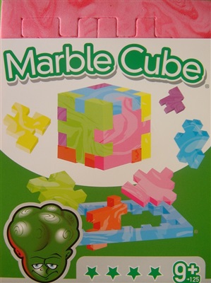 Rosa Marble Cube - Buckminster Fuller