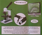 Digital camera for microscope
